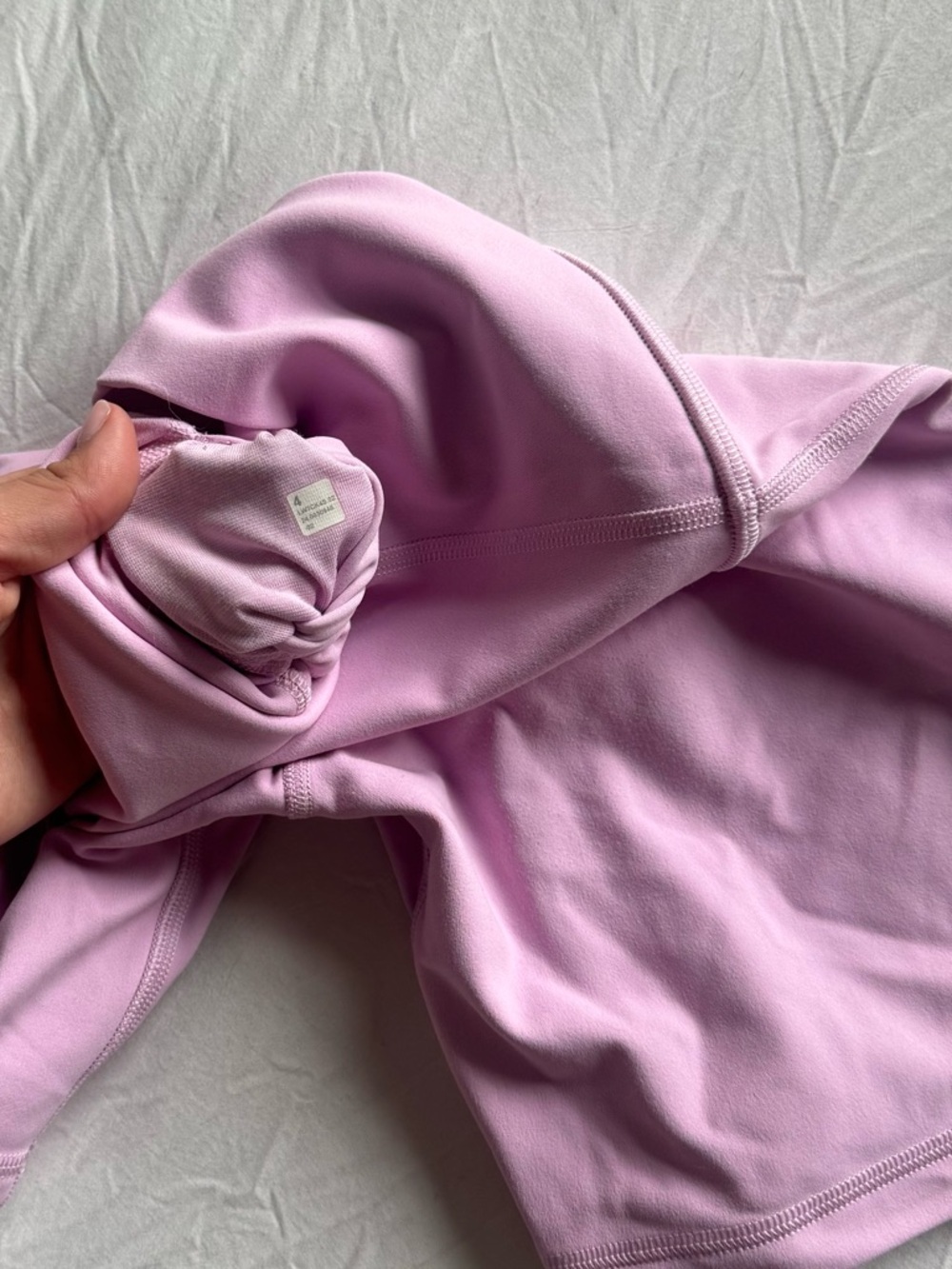 Lululemon Pinky Lavender Bike Shorts - Picture 3 of 12
